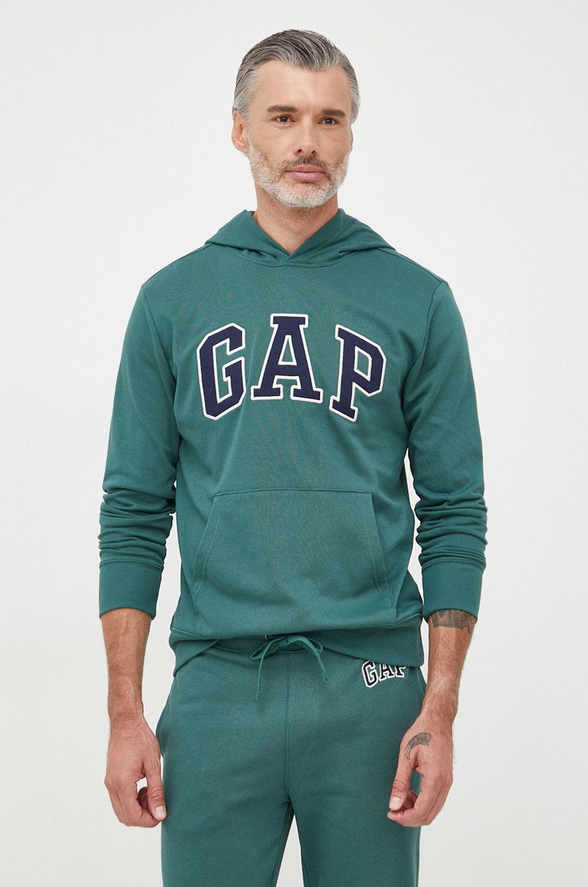 Суитчър GAP Hoodie Зелено | 490386.38BISTROGR, 0