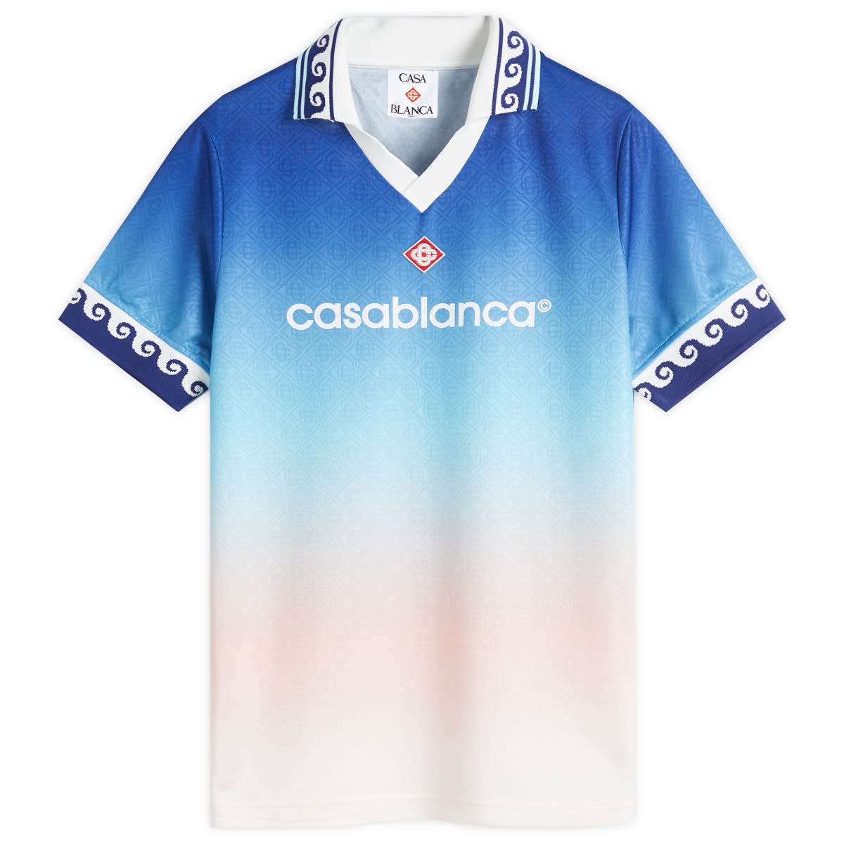 Фланелка Casablanca Casablanca Gradient Football Jersey Синьо | U-WPS25-JTP-330-01, 1