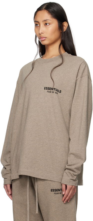 Суитчър Fear of God ESSENTIALS Classic Long Sleeve T-Shirt Сиво | 125AS254201F, 3
