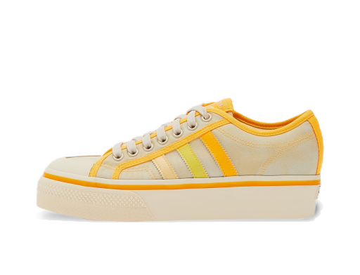 Кецове и обувки adidas Originals Nizza Platform Жълто | GX4607