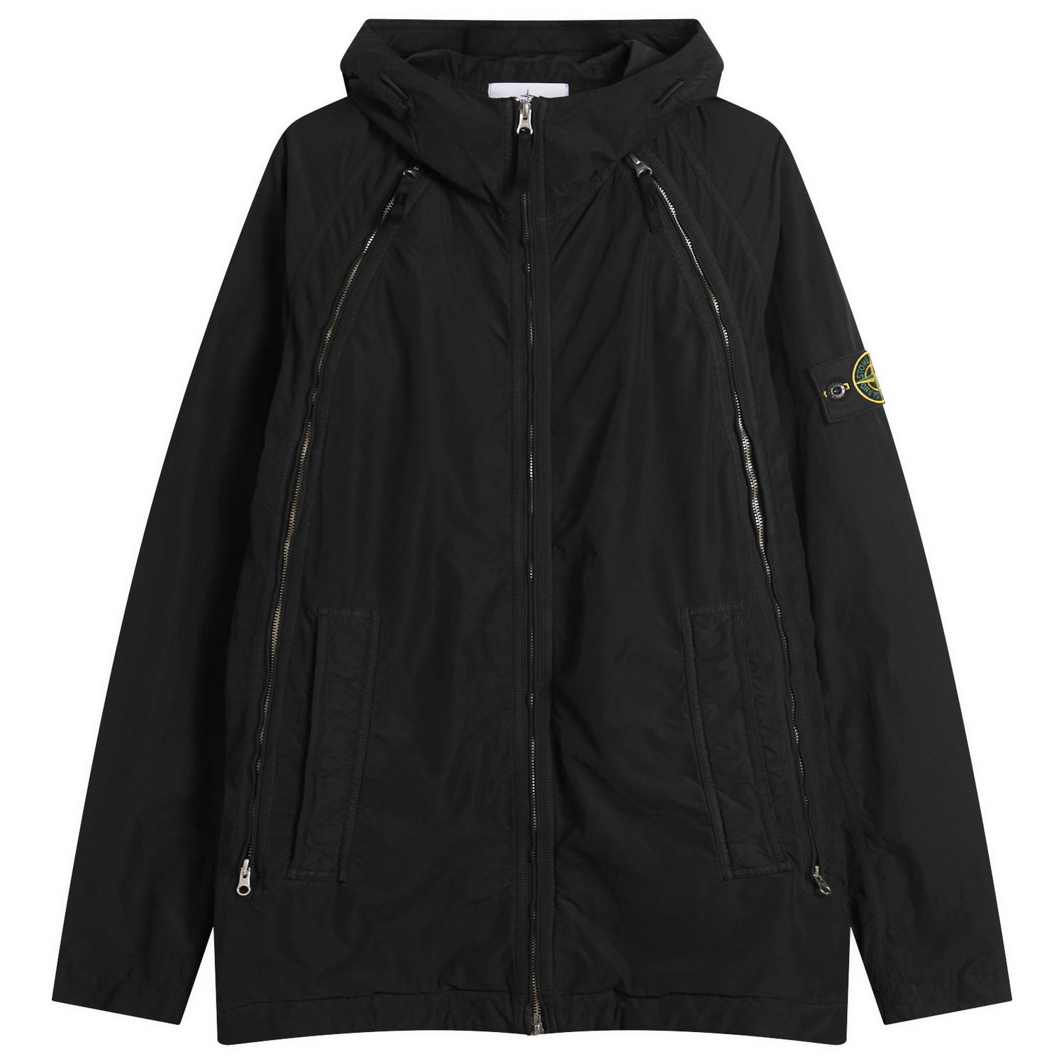 Яке Stone Island David Light-TC Hooded Jacket, Size Large Черно | K2S15Q100013-V0029, 1