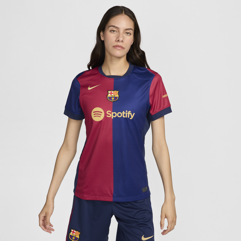 Фланелка Nike Dri-FIT FC Barcelona 2024/25 Home Stadium Replica Червено | FN8986-456