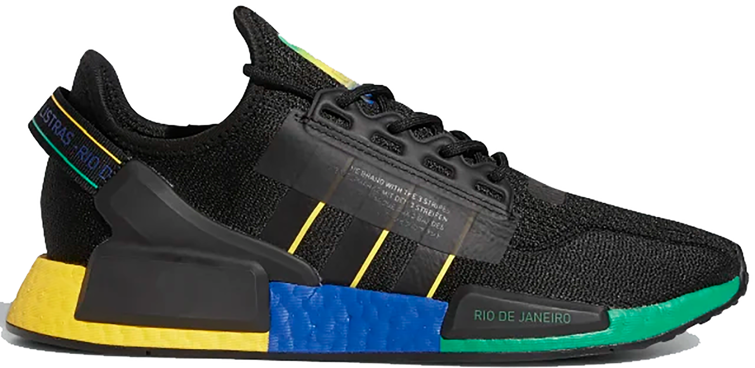 Кецове и обувки adidas Originals NMD R1 V2 Rio De Janeiro Черно | FY1255, 0