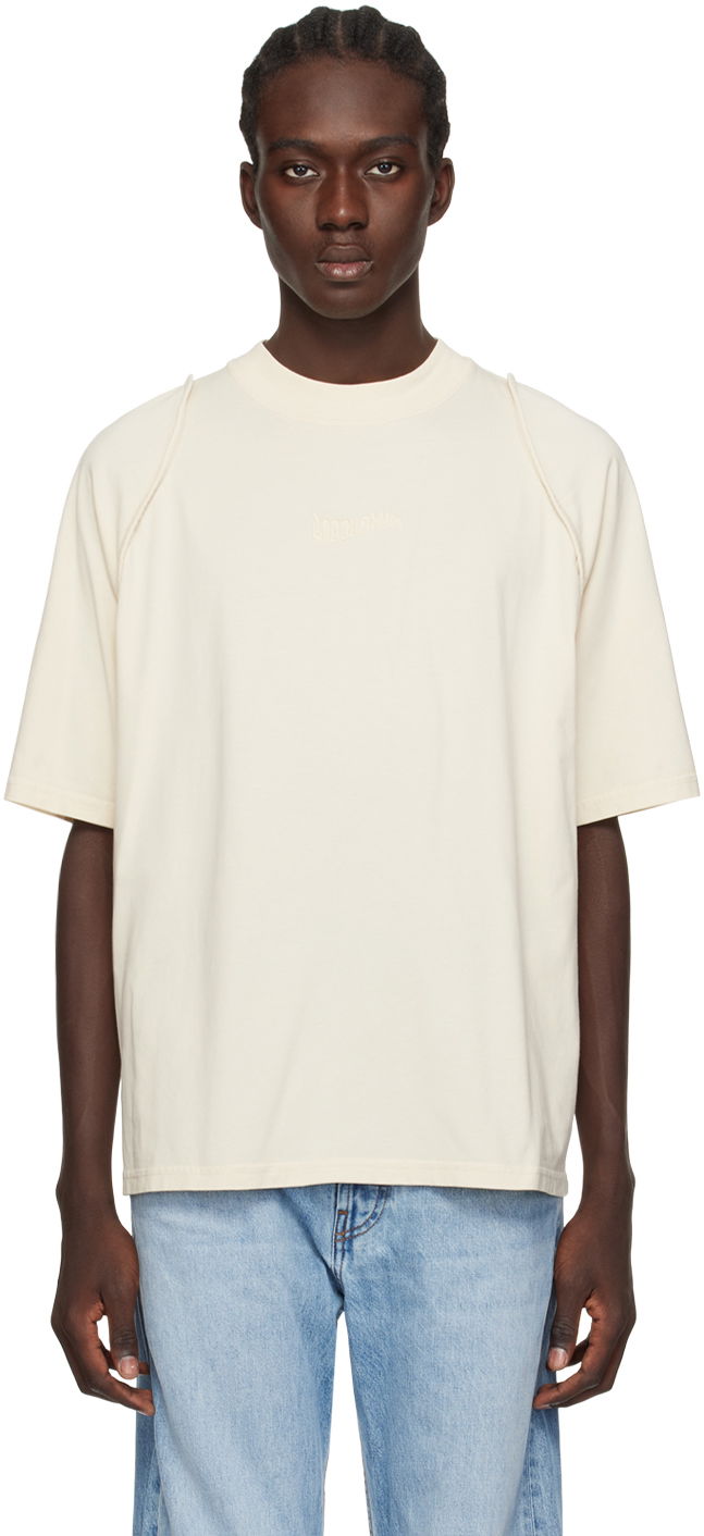 Тениска Jacquemus Les Classiques 'Le T-Shirt Camargue' T-Shirt Бежово | 24E245JS198-2312, 0