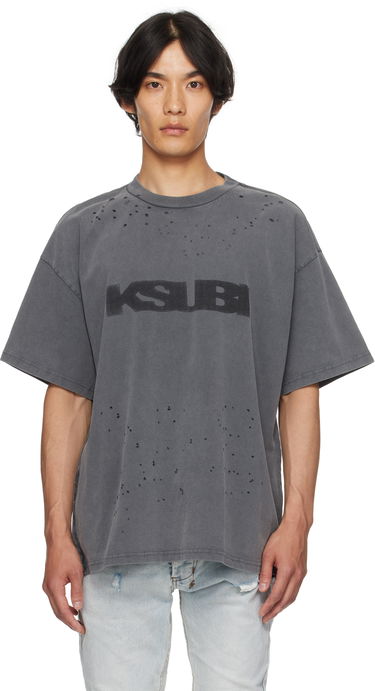 Тениска Ksubi Ksubi Ekcess Blasted T-Shirt Сиво | MPF25TE025, 0