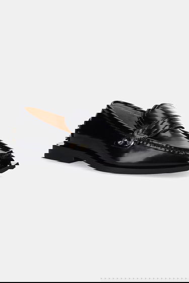 Кецове и обувки GANNI GANNI Studs Square Toe Loafers Черно | S3178, 0