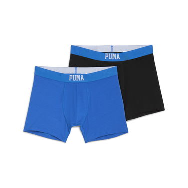 Боксерки Puma 2-Pack Men's Boxer Shorts with Logo Синьо | 938956_02, 0