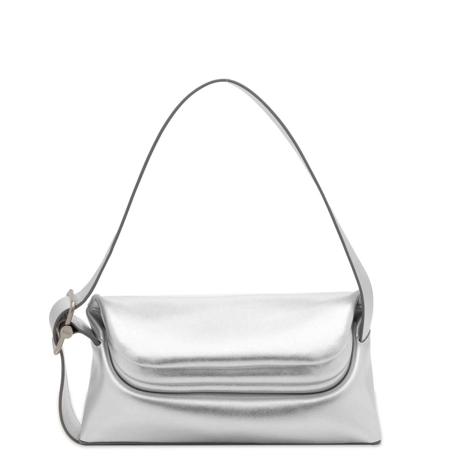 Чанта през рамо OSOI Folded Shoulder Bag Металик | 23SB010-16-03, 0