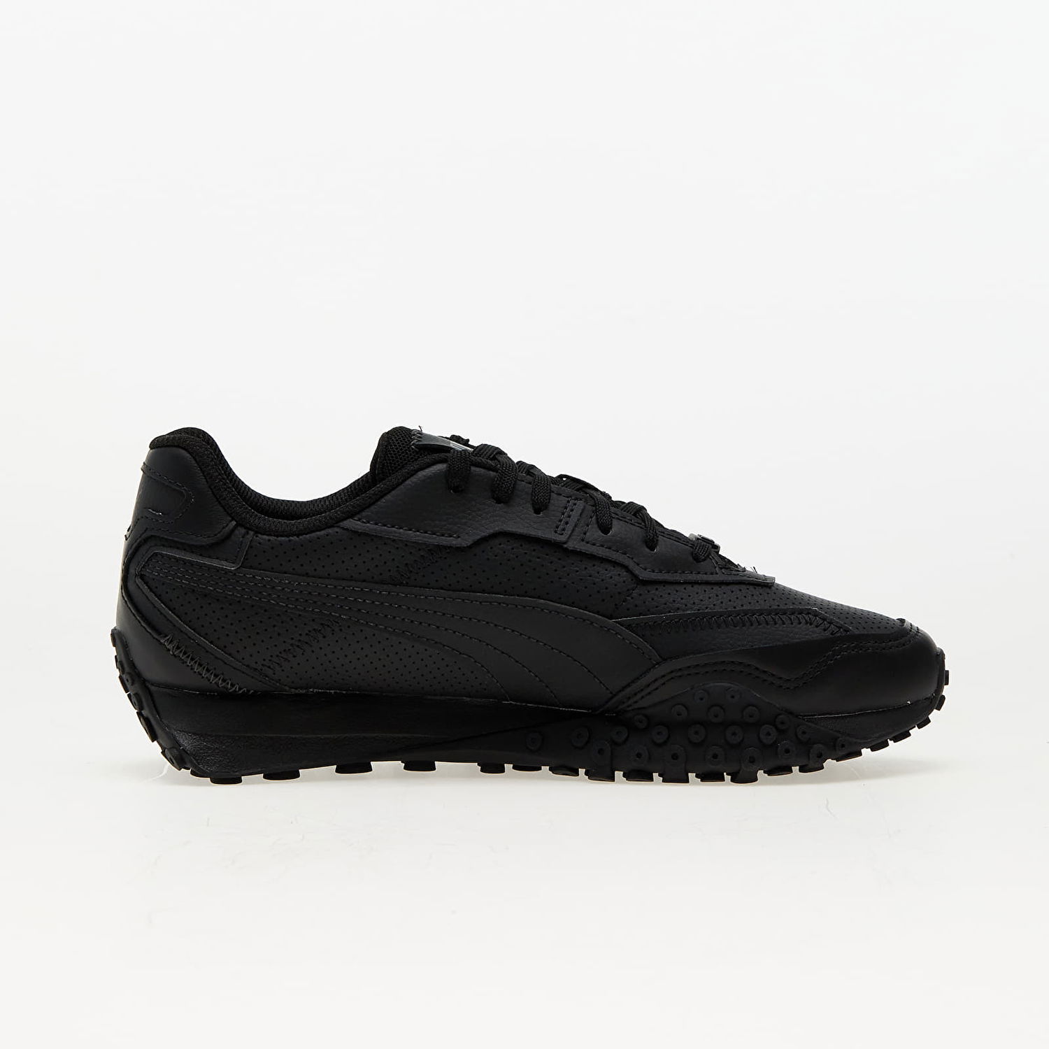 Кецове и обувки Puma Blktop Rider Leather Черно | 39382302, 1