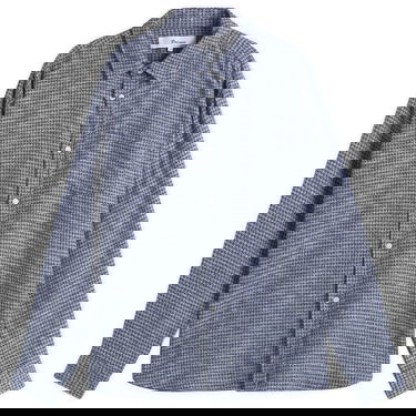 Риза Palmes Cotton Mouline Shirt Синьо | P30-0037-677, 0