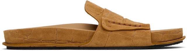 Jacquemus Suede Loafer Sandals