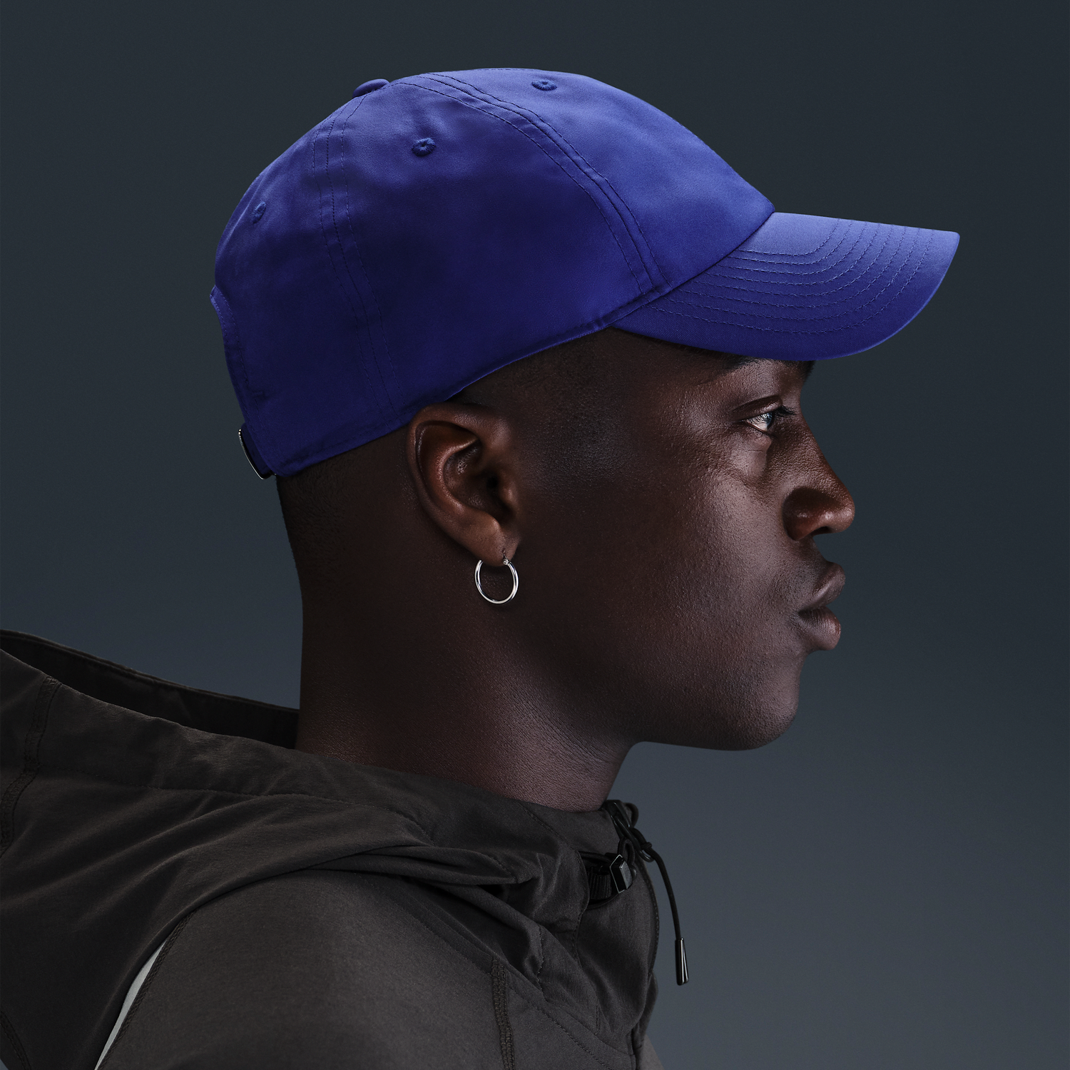 Шапка с козирка Nike Dri-FIT Club Unstructured Cap with Metal Swoosh Logo Синьо | FB5372-539, 1