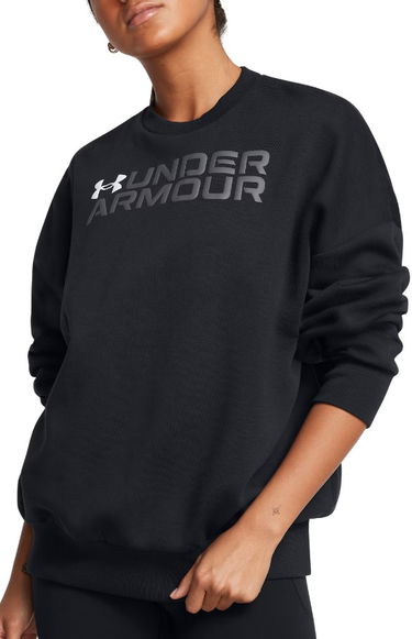 Пуловер Under Armour Under Armour Rival Fleece Wordmark Crew Sweatshirt Черно | 1386513-001, 0