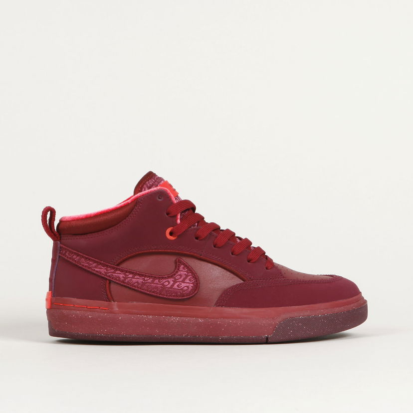 Скеитбординг Nike SB React Leo Prm Dark Beetroot Red Бургунди | FQ7639-600