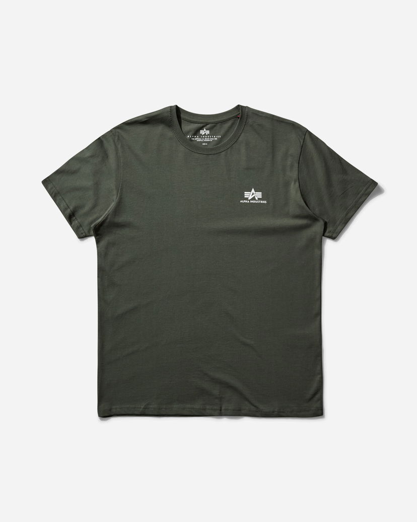 Тениска Alpha Industries Basic Small Logo T-Shirt Зелено | X188505 142