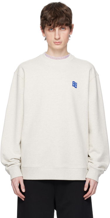 Пуловер ADER ERROR ADER error Sig; TRS Tag 01 Sweatshirt Бежово | BO42FYSW0101OT, 0