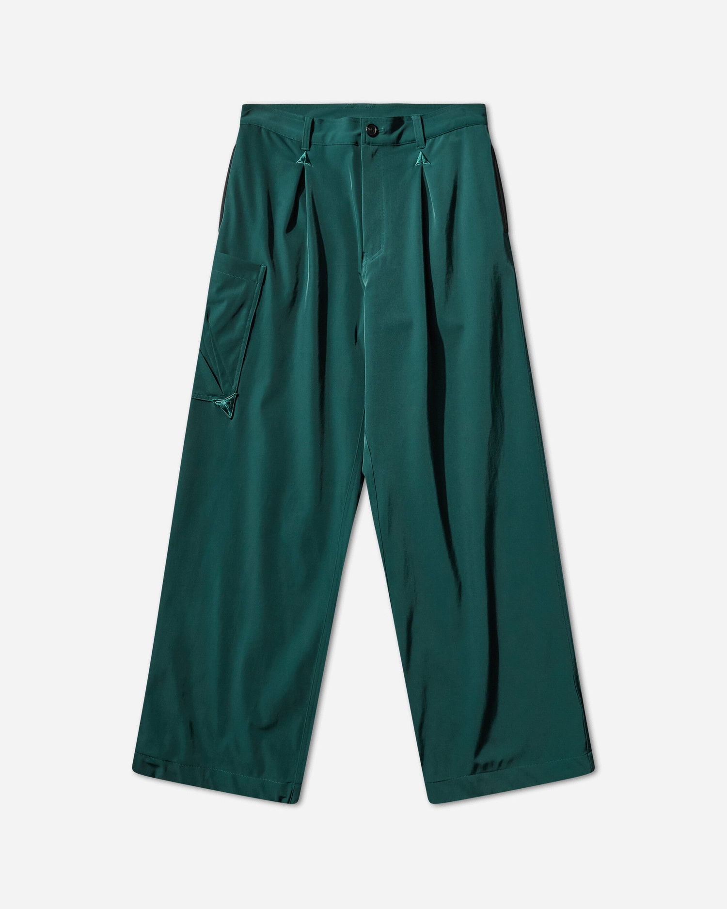 Карго панталони Asics Novalis Mirbelioids Pleated Wide Leg Cargo Trousers Зелено | 2203A321-401, 0