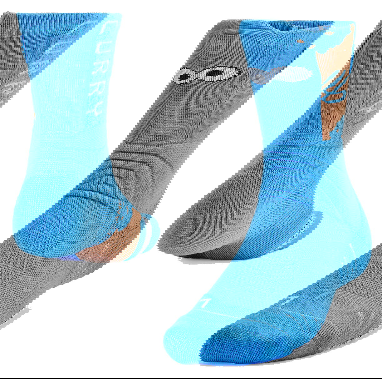Чорапи Under Armour Curry Playmaker Character Eyes Mid-Crew Socks Синьо | 1358779-444, 0