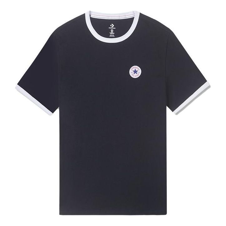 Тениска Converse Short Sleeve Ringer Tee Тъмно синьо | 10025909-A03