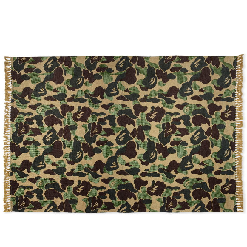 Домашен декор BAPE A Bathing Ape Abc Camo Rug Зелено | 001HOJ801006M-GRN