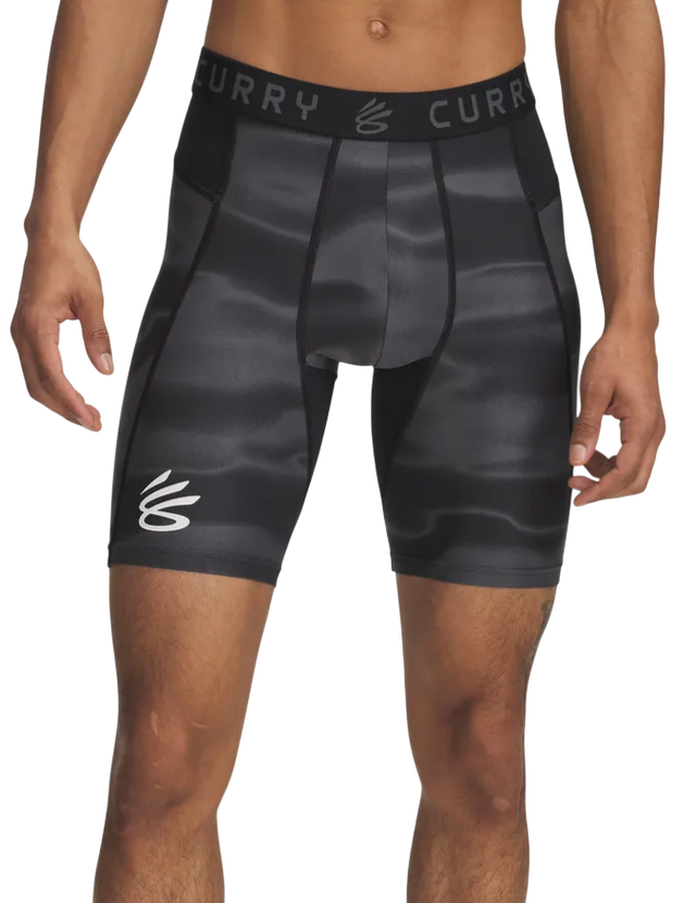 UA Curry HG Printed Compression Shorts