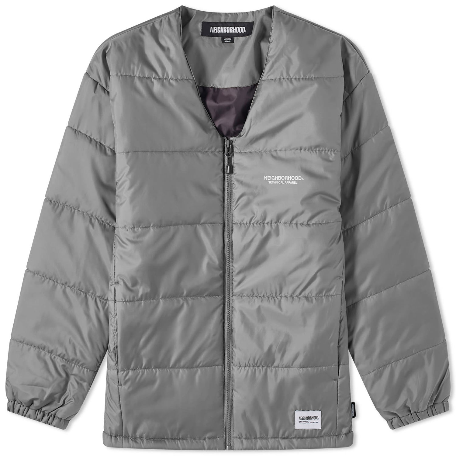 Яке Neighborhood Puff Down Shirt Jacket Сиво | 232TSNH-SHM05-GY, 0