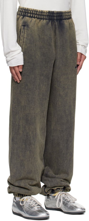 Спортни панталони We11done We11done Teddy ID Jogger Sweatpants Зелено | WD-TA2-25-708-U-CH, 1