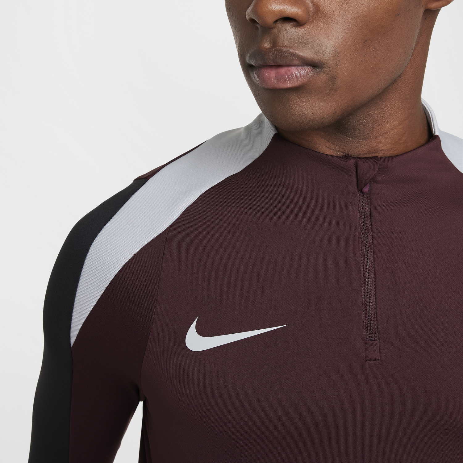 Суитчър Nike Dri-FIT Strike Training 1/2 Zip Червено | FN2403-652, 1