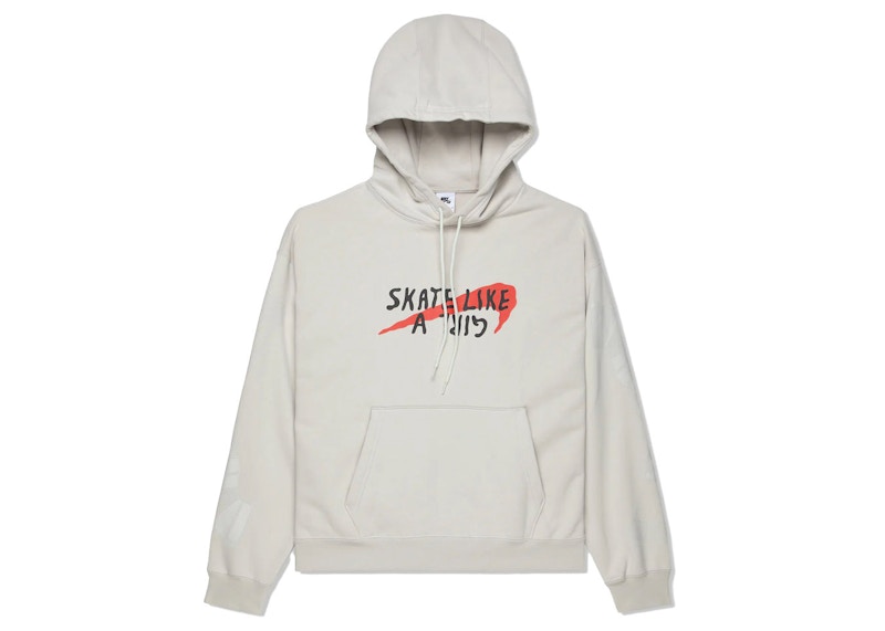 Суитчър Nike SB SB Skate Like A Girl Hoodie Бежово | DQ7304-072