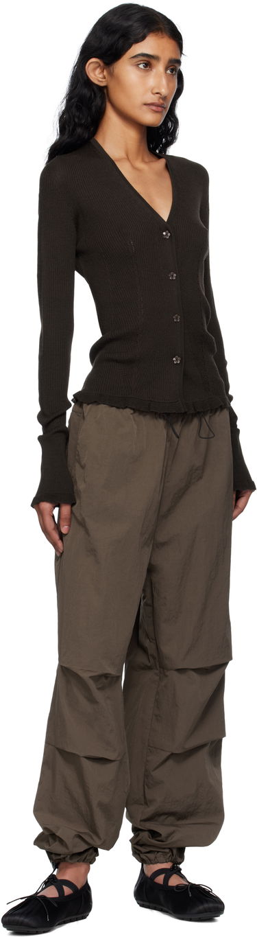 Пуловер Cecilie Bahnsen Cecilie Bahnsen Bessie Knit Cardigan Кафяво | 2.25KNI52004 BESSIE CARDIGAN, 3