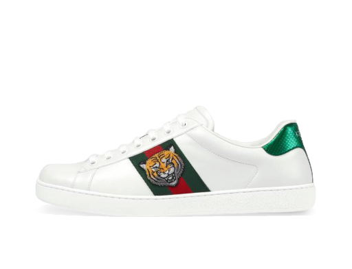 Кецове и обувки Gucci Ace 'Tiger' Бяло | 457132 A38G0 9064