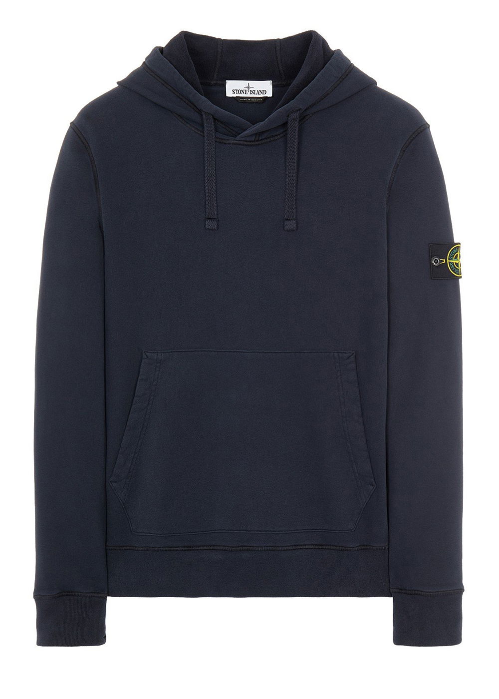 Суитчър Stone Island Brushed Cotton Fleece Hoodie Тъмно синьо | 751564120V0020-9403, 0