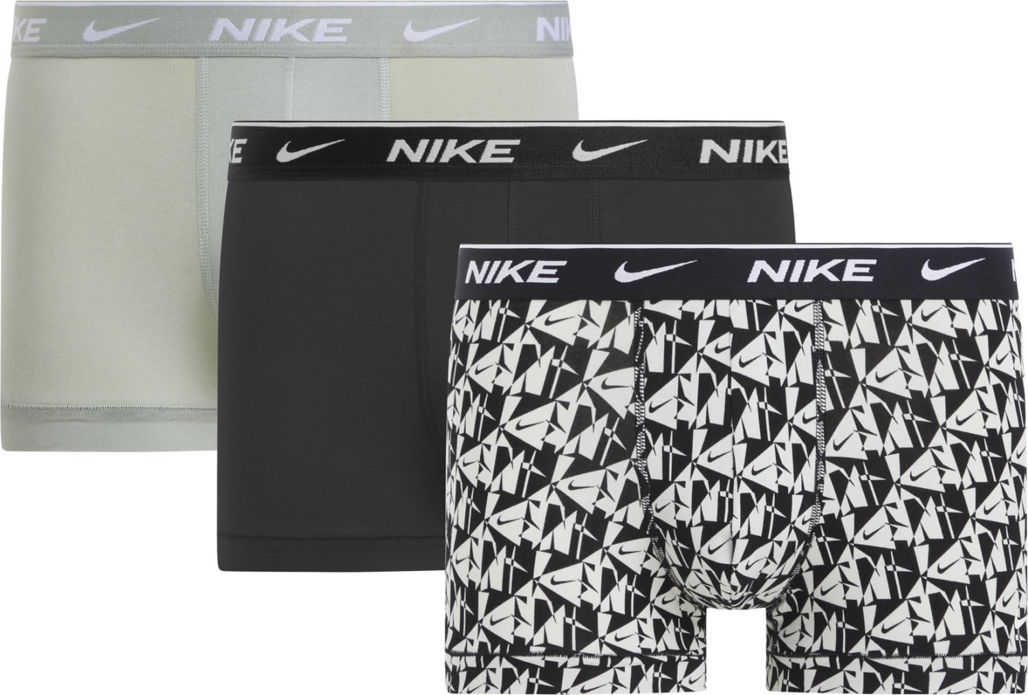 Боксерки Nike Everyday Stretch Trunks (3-Pack) Многоцветен | 000PKE1008-029, 0