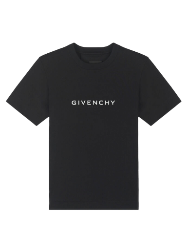 Тениска Givenchy Reverse Slim Fit T-Shirt Черно | BM71653Y6B 001