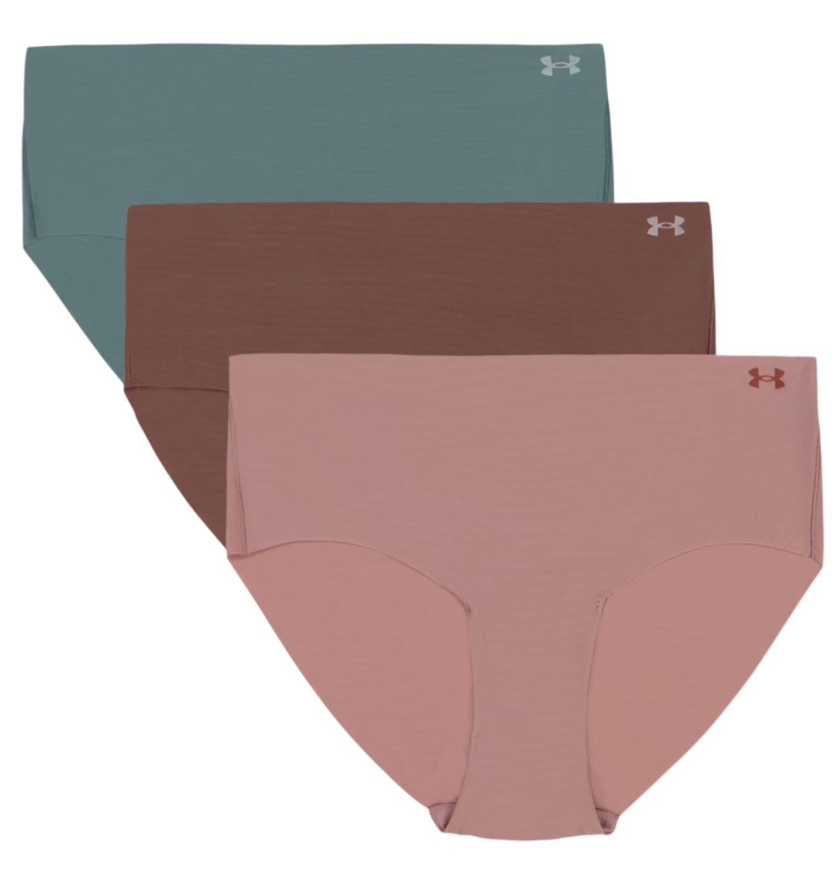 гащички Under Armour Under Armour Solid 3-Pack Hipster Panties Розово | 1383895-673, 0
