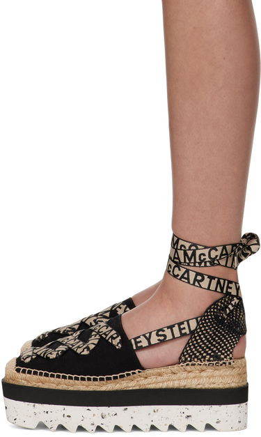 Кецове и обувки Stella McCartney Platform Espadrilles Черно | 800159N0222, 2