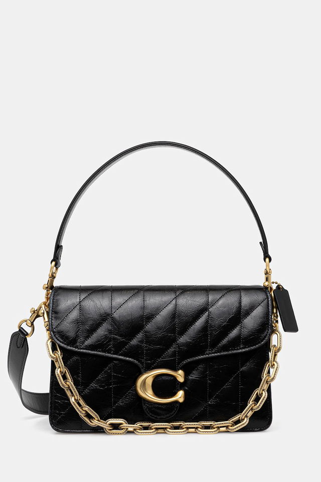 Tabby Quilted Leather Shoulder Bag