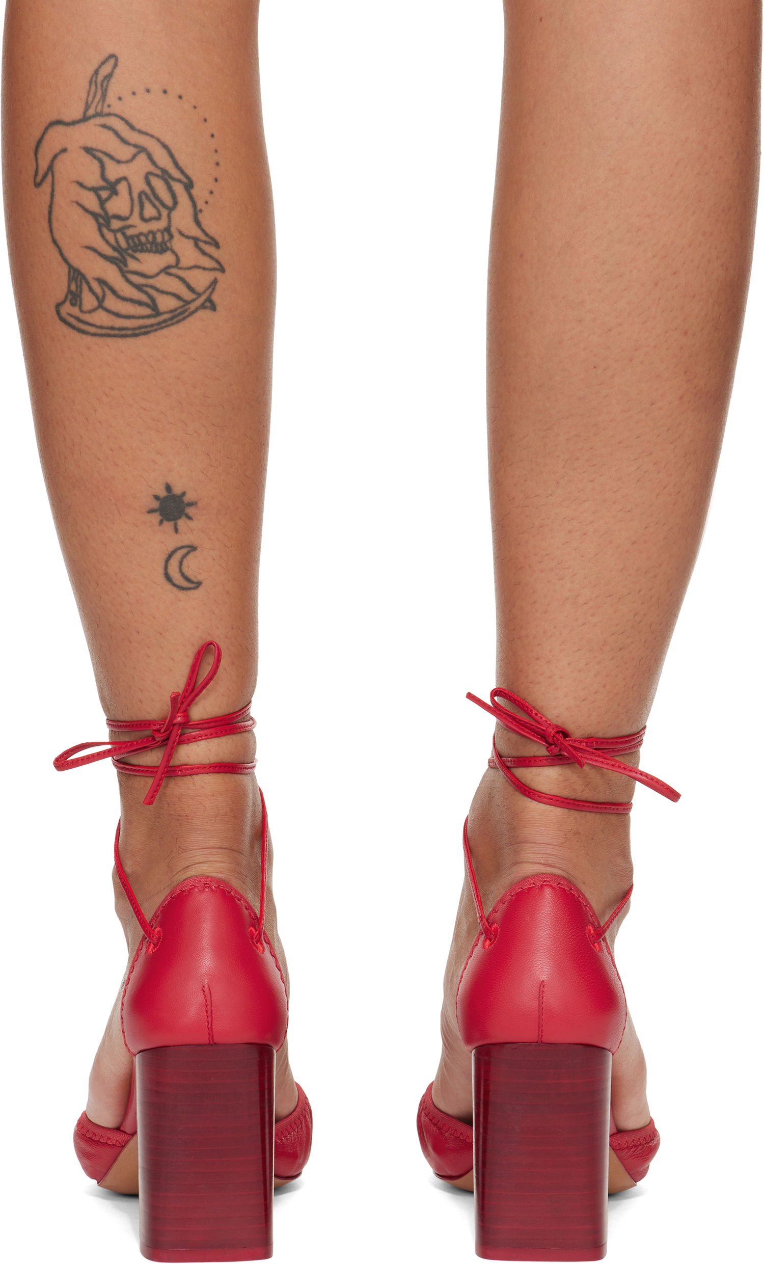 Аксесоари LEMAIRE LEMAIRE Micro Ballerina Heels Червено | FO0167 LL0115, 1