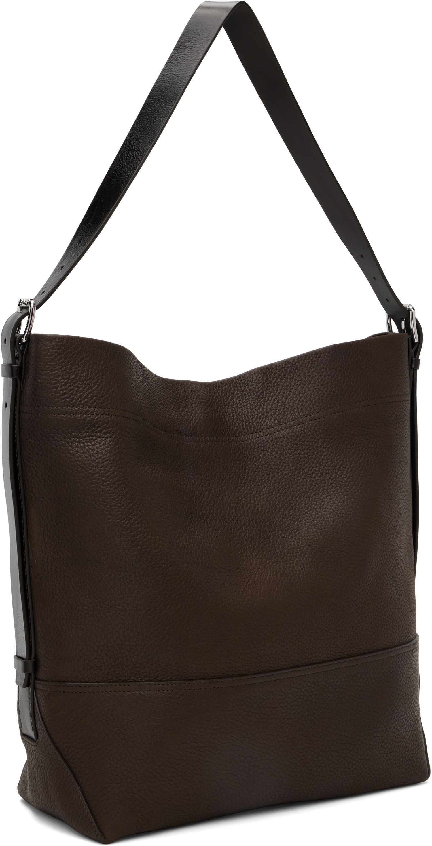 Голяма пазарска чанта LEMAIRE Lemaire Belted Tote Кафяво | BG0153 LL0166, 1