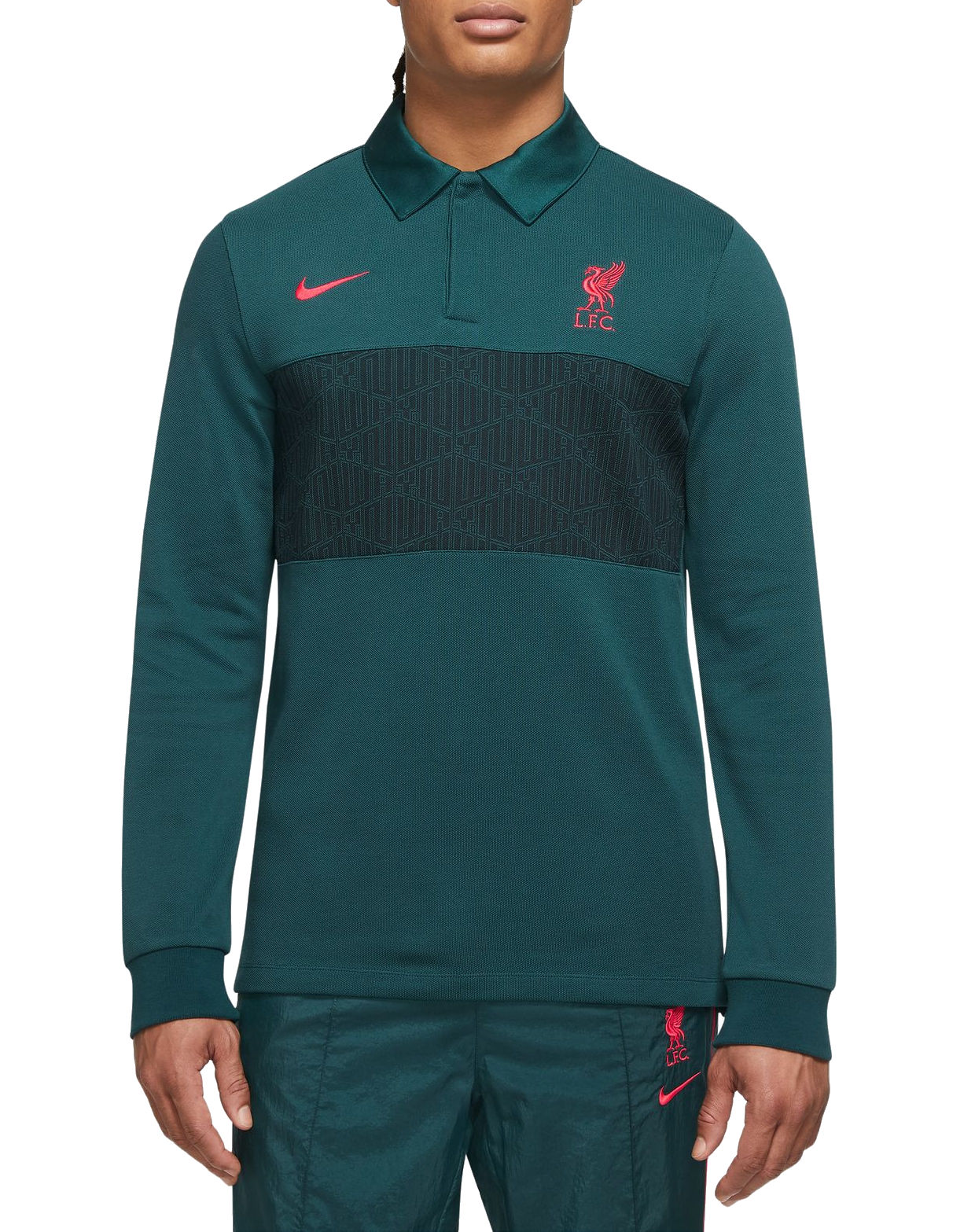 Поло тениска Nike Polo Shirt Dri-FIT Long-Sleeve Skate Зелено | dm8296-375, 0