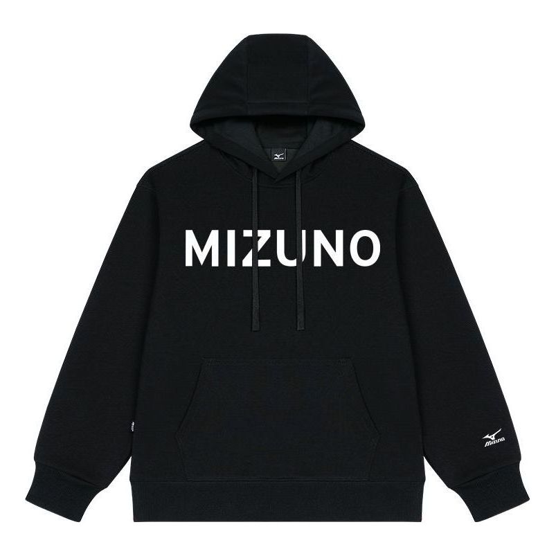 Суитчър Mizuno Logo Casual Hoodie Черно | A2CA2A34