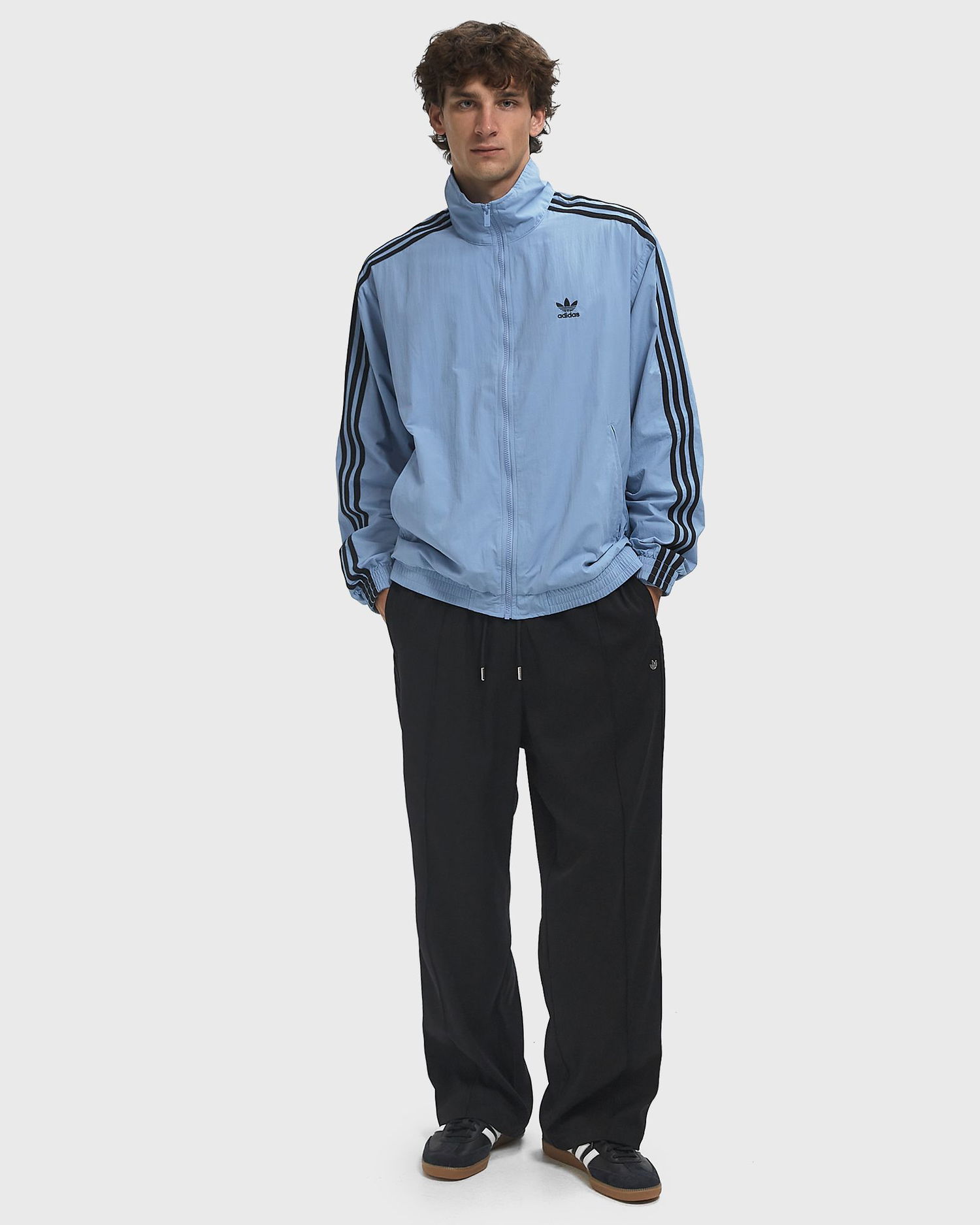 Ветровка adidas Performance Adicolor Woven Firebird Track Jacket Синьо | JY1331, 1