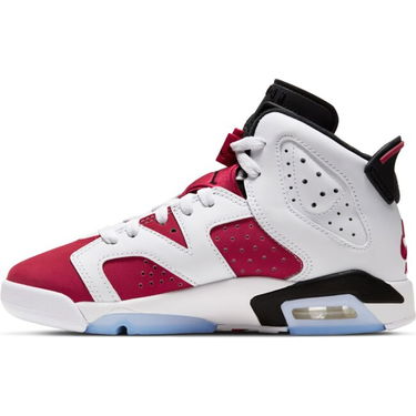 Кецове и обувки Jordan Air Jordan 6 Retro Carmine GS Бяло | 384665-106, 0