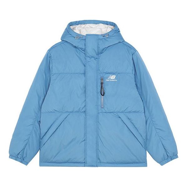 Яке New Balance Warm Down Jacket Синьо | AMJ13333-WAB