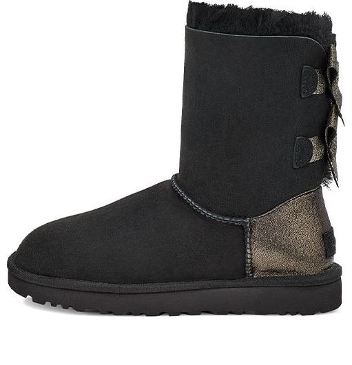 Кецове и обувки UGG Bailey Bow Glitz Boots Черно | 1120884-BLK, 0