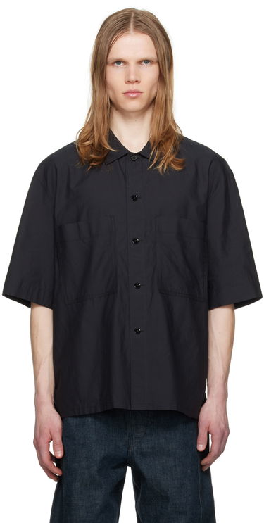 Риза LEMAIRE Lemaire Washed Pyjama Shirt Черно | SH1093 LF1209, 0