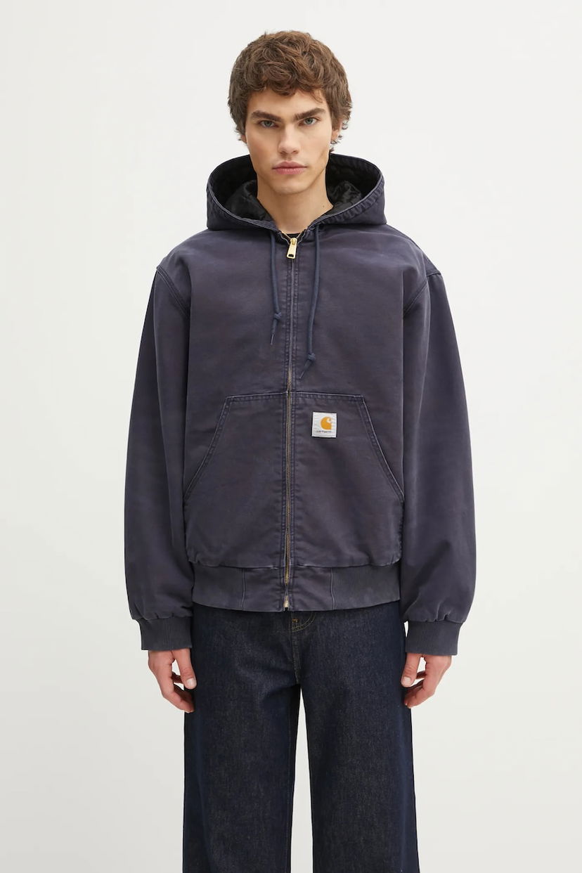 Яке Carhartt WIP Transitional Oversize Hooded OG Active Jacket Тъмно синьо | I035891.1C4O