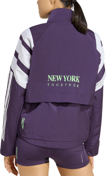 Яке adidas Originals Adizero New York City Track Jacket Лилаво | jy6994, 1