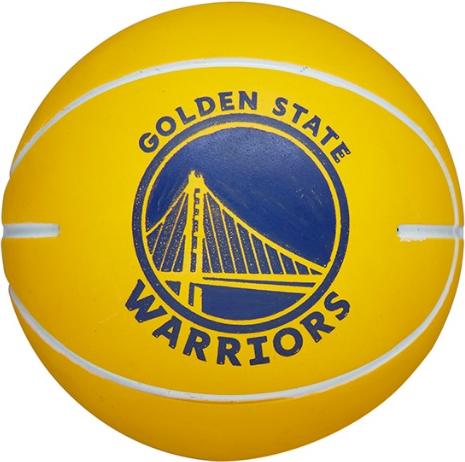 Спортна екипировка Wilson Tennis Dribblers Basketball Golden State Warriors Жълто | wtb1100gs