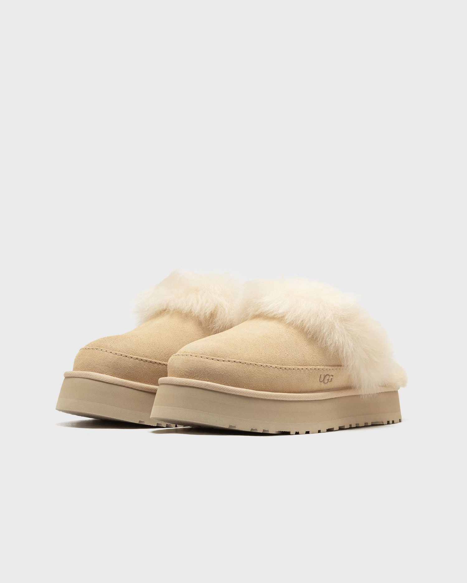 Кецове и обувки UGG Disquette Chalet Platform Slipper Бежово | 1173930-SNDCS, 1